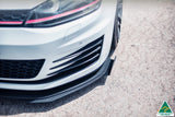 Volkswagen Golf (2012-2020)  GTI Front Lip Splitter Winglets (Pair)