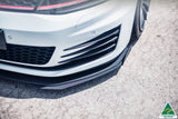 Volkswagen Golf (2012-2020)  GTI Front Lip Splitter Winglets (Pair)