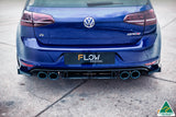 Volkswagen Golf (2012-2020)  R Flow-Lock Rear Diffuser