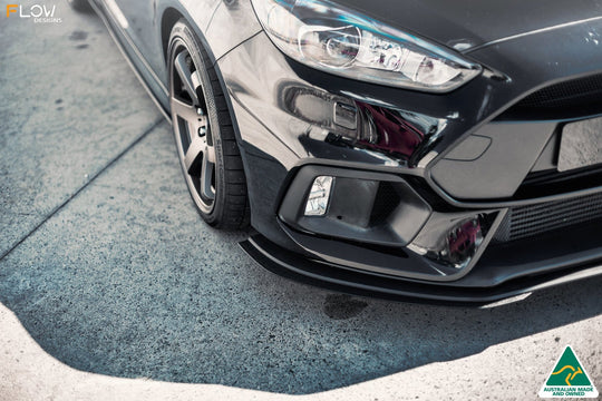 Ford Focus (2011-2018)  RS Front Lip Splitter Extensions (Pair)