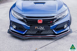Honda Civic (2017-2022)  Type R Front Lip Splitter Extensions (Pair)