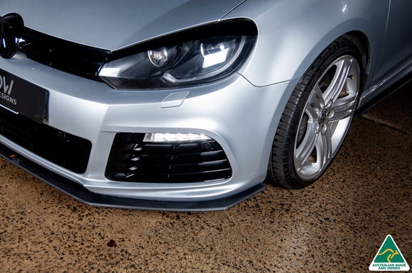 Volkswagen Golf (2008-2012)  R Front Lip Splitter Extensions (Pair)