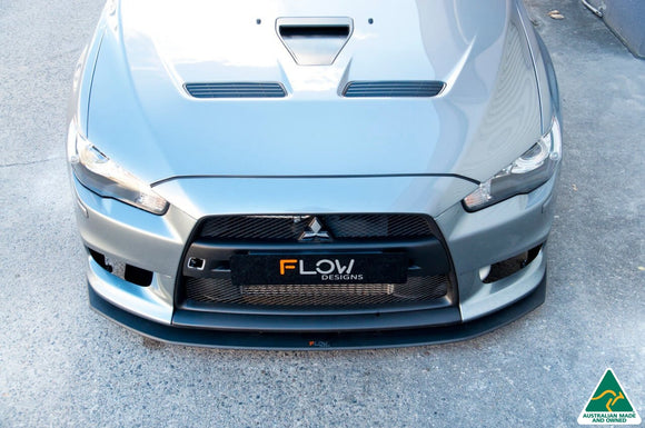 Lancer Evolution X Front Lip Splitter V1