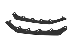 Ford Mustang (2024-2026)  S550 FM Front Lip Splitter Extensions (Pair)