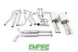 Holden Commodore (2006-2015) VE / VF SV6 Twin 2.25" Stainless Engine-back Exhaust System - Empire Performance