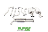 Holden Commodore (2006-2017) VE / VF SV6 Twin 2.25" Stainless Catback Exhaust System - Empire Performance