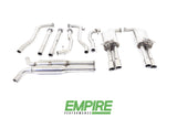 Holden Commodore (2006-2017) VE / VF SV6 Twin 2.25" Stainless Catback Exhaust System - Empire Performance