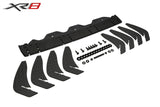 Ford Falcon (2008-2016)  FGX Flow-Lock Rear Diffuser (TEXTURED)