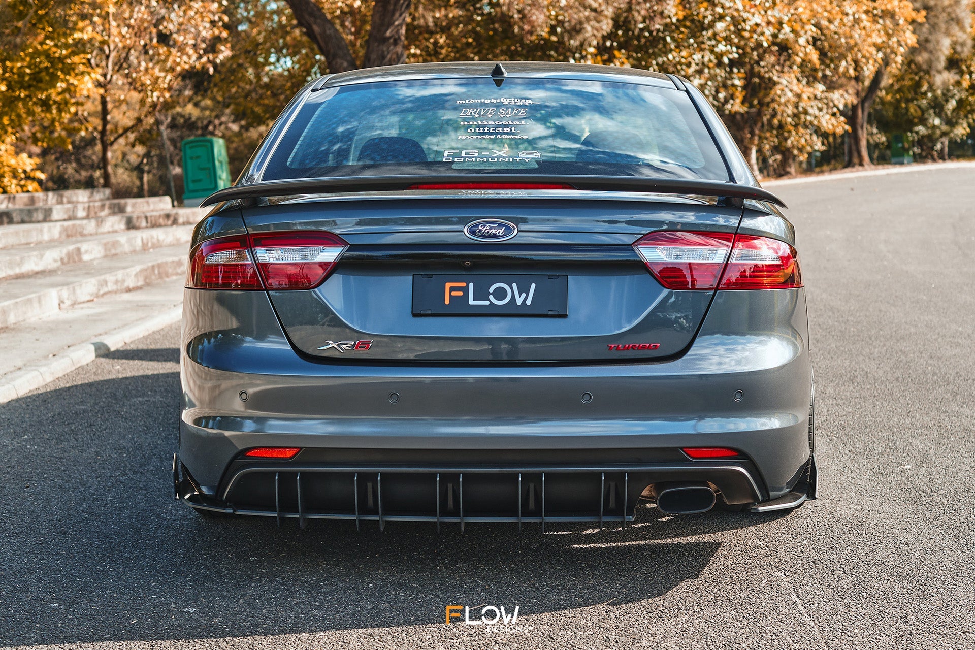 Ford Falcon (2008-2016) FGX Flow-Lock Rear Diffuser (GLOSS) – Empire ...