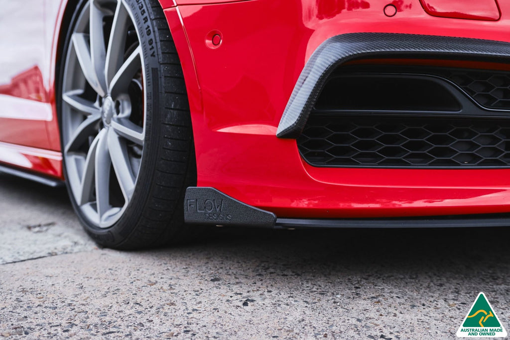 Audi S3 (2013-2020) 8V Sedan PFL Front Lip Splitter Winglets (Pair ...