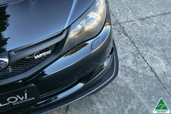 Subaru WRX (2008-2015) /RS G3 Hatch PFL Front Lip Splitter Extensions (Pair)