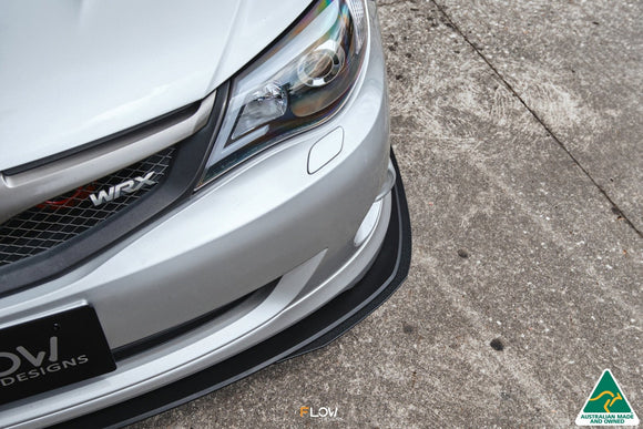 Subaru WRX (2008-2015) /RS G3 Sedan PFL Front Lip Splitter Extensions (Pair)