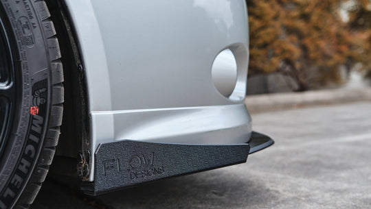 Subaru WRX (2008-2015) /RS G3 Sedan PFL Front Lip Splitter Winglets (Pair)