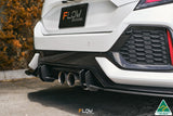 Honda Civic (2016-2021)  RS Hatch PFL Flow-Lock Rear Diffuser