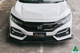 Honda Civic (2016-2021)  RS Hatch FL Front Lip Splitter Extensions (Pair)