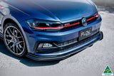 Volkswagen Polo (2017-2023)  GTI Front Lip Splitter Extensions (Pair)