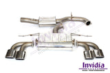 Volkswagen Golf (2012-2021) Invidia Q300 Non-Valved Catback Exhaust w/Oval SS Rolled Tips - VW Golf R Mk7