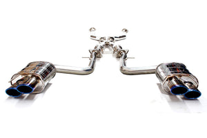 Lexus RC (2014-2020) Invidia Q300-H Cat Back Exhaust w/Ti Rolled Tips - Lexus RC F USC10R 14-20