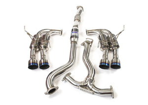 Subaru WRX & STI (2011-2021) Invidia R400 Cat Back Exhaust w/Ti Straight Cut Tips - Subaru WRX/STI 11-21 - SALE