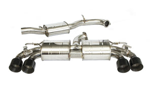 Volkswagen Golf (2012-2021) Invidia R400 "Signature Edition" Valved Cat Back Exhaust w/Round Black Tips - VW Golf R Mk7.5