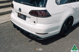 Volkswagen Golf (2012-2020)  R Wagon Flow-Lock Rear Diffuser