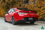 Hyundai Elantra (2021-2023)  N Line Sedan 2020 Flow-Lock Rear Diffuser