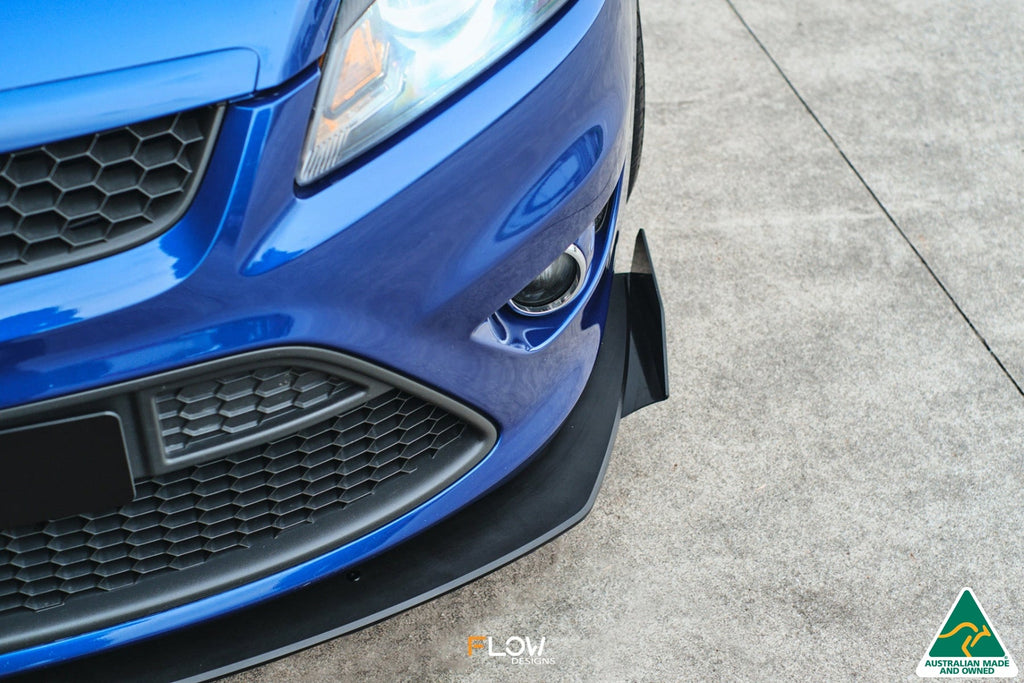 Ford XR5 (2006-2011) Focus Turbo Front Lip Splitter Winglets (Pair ...