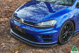 Volkswagen Golf (2012-2020)  R Wagon (USDM) Chassis Mounted Front Lip Splitter V3