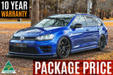 Volkswagen Golf (2012-2020)  R Wagon (EU/AU) Full Lip Splitter Set