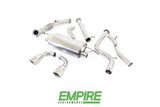 Ford Focus XR5 (2006-2011) 2.5 litre turbo back 3" Exhaust - Empire Performance