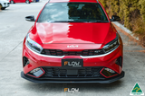 Kia Cerato (2018-2023)  GT Facelift Front Lip Splitter & Mounting Brace