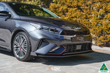 Kia Cerato (2018-2023)  GT FL Front Lip Splitter & Mounting Brace