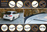 Subaru WRX (2008-2015) /RS G3 Hatch PFL Full Lip Splitter Set