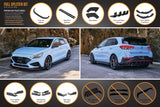 Hyundai i30 (2021-2021) N Hatch PD FL 2021 Full Lip Splitter Set