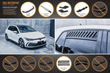 Volkswagen Golf (2020-2024)  GTI Full Lip Splitter Set - No Accessories