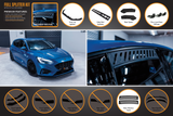 Ford Focus (2018-2022)  ST-Line Full Lip Splitter Set