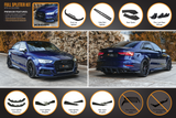 Audi S3 (2013-2020)  8V Sedan FL Full Lip Splitter Set
