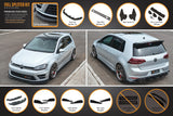 Volkswagen Golf (2012-2020)  R (USDM) Full Lip Splitter Set