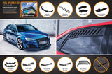 Audi RS3 (2013-2020)  8V Sportback (PFL) Full Lip Splitter Set