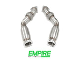 Nissan 370Z (2009-2018) Cat Delete Pipes with Resonators - Empire Performance