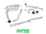 Ford Focus RS (2016+) 3" Turbo back Exhaust - Empire Performance