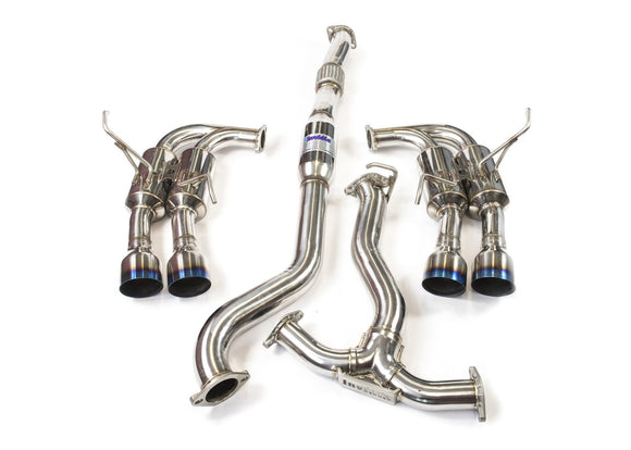 Subaru WRX & STI (2011-2014) Invidia R400 Turbo Back Exhaust w/Ti Tips - 11-14 WRX/11-20 STI