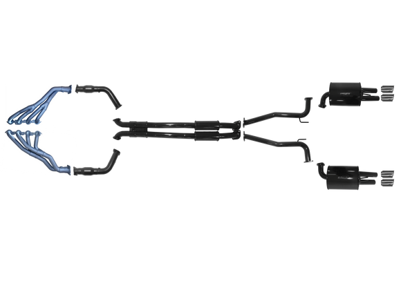 Holden Commodore (2006-2017) VE-VF-  8 Cylinder 6.0L / 6.2L Gen IV, LS2, LS3, Wagon Tri-Y Headers 2 1/2 Inch System