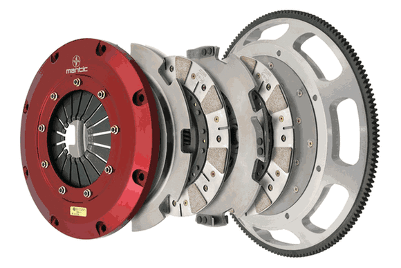 Ford Mustang (2015-2019) MANTIC 9000 Triple Plate Ceramic Clutch Kit - Empire Performance