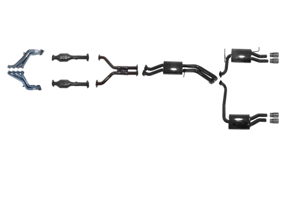 Ford Falcon (2002-2008) BA-BF-  GT BF 5.4L Boss Tuned Headers And Full System - Duel Outlet