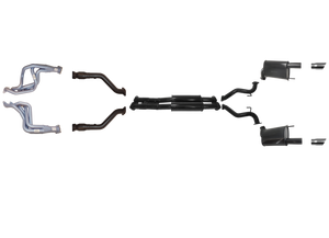 Ford Mustang (2015-2017) 6th-Generation-  Convertible 2015 to 2017 5.0L Headers, Cats And Twin 3"Inch System RH Drive Only