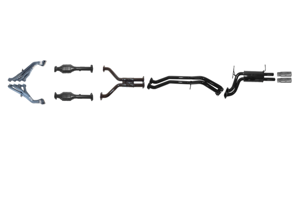 Ford Falcon (2002-2008) BA-BF-  XR8-GT BA -BF 5.4L Boss Tri-Y Headers And Full System - No Centre Muffler