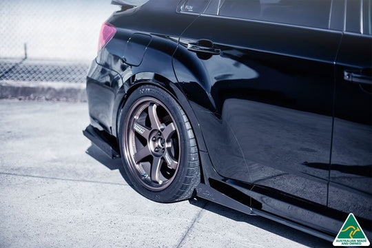 Subaru WRX (2008-2015)  / STI G3 Sedan FL Side Skirt Splitter Winglets (Pair)