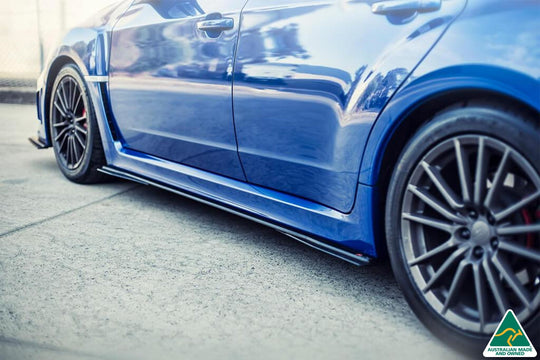 Subaru WRX (2008-2015)  / STI G3 Hatch (FL) Side Splitter Extensions (2 Pairs)