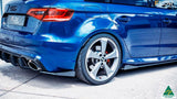 Audi RS3 (2013-2020)  8V Sportback (PFL) Rear Pod/Spat Winglets (Pair)